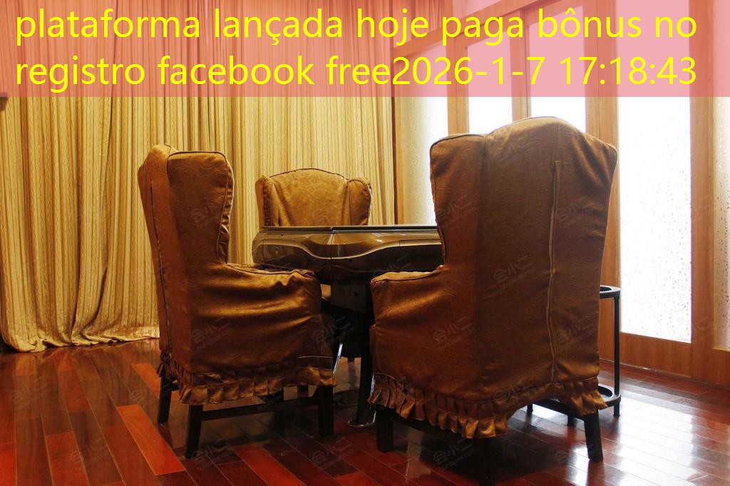 plataforma lançada hoje paga bônus no registro facebook free